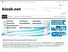 Tablet Screenshot of kiosk.net